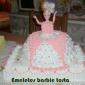 Emeletes Barbie torta 